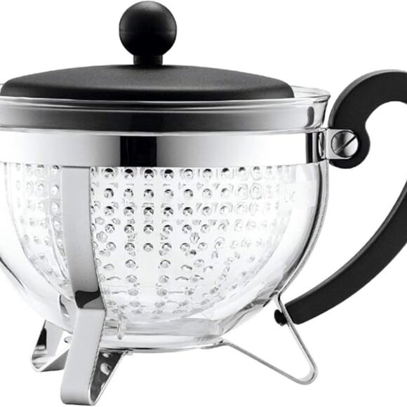 Bodum Glass Teapot With Stainless Steel Infuser 34 Oz - Picture 1 of 10